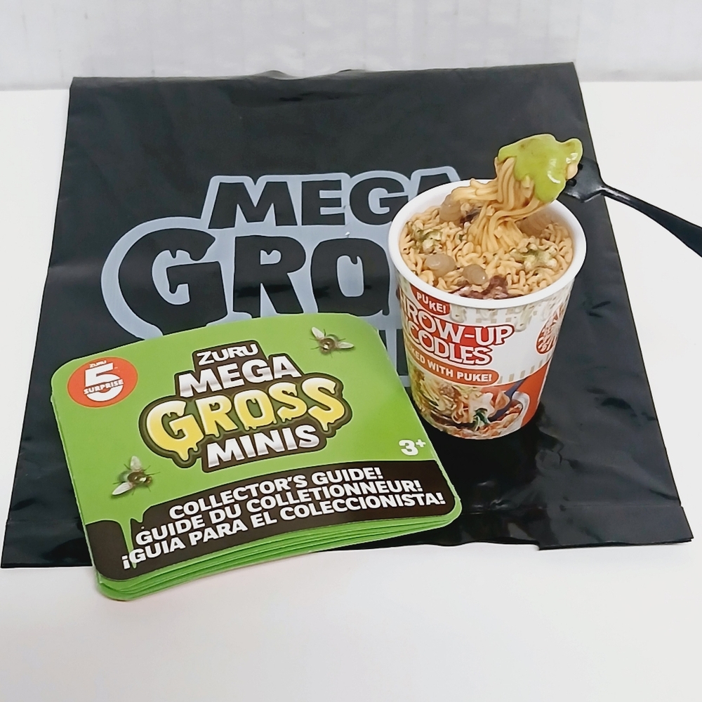 Zuru Mega Gross Minis Throw Up Noodles